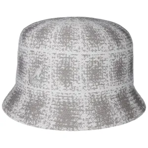 Grunge Plaid Bin Bucket Hat by Kangol