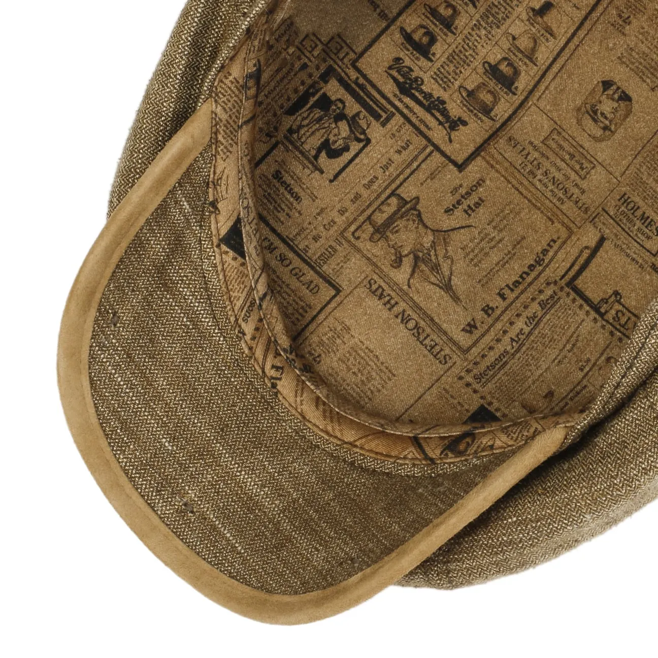 Hatteras Yelvington News Boy Cap by Stetson