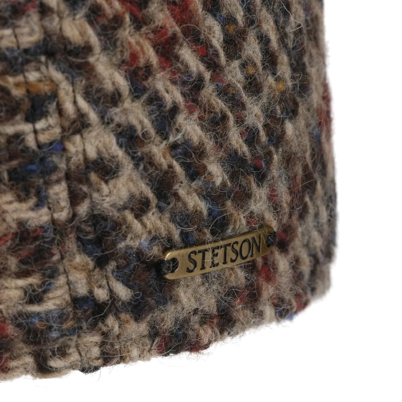 Hoback Ivy Virgin Wool Flat Cap by Stetson