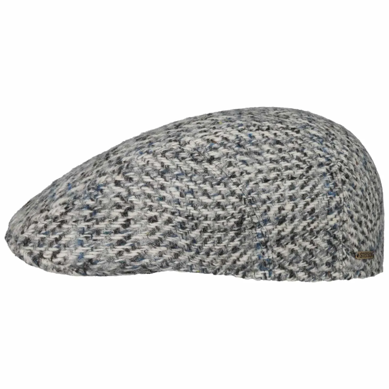 Hoback Ivy Virgin Wool Flat Cap by Stetson