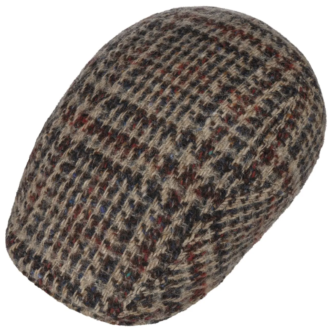 Hoback Ivy Virgin Wool Flat Cap by Stetson