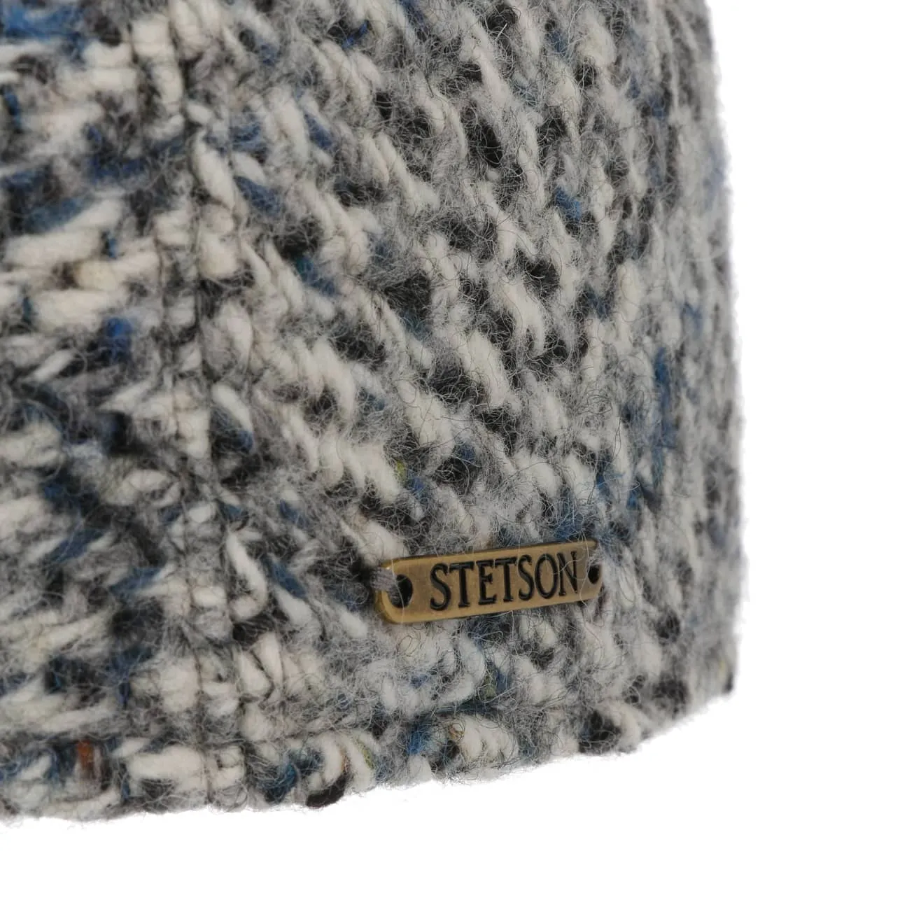 Hoback Ivy Virgin Wool Flat Cap by Stetson
