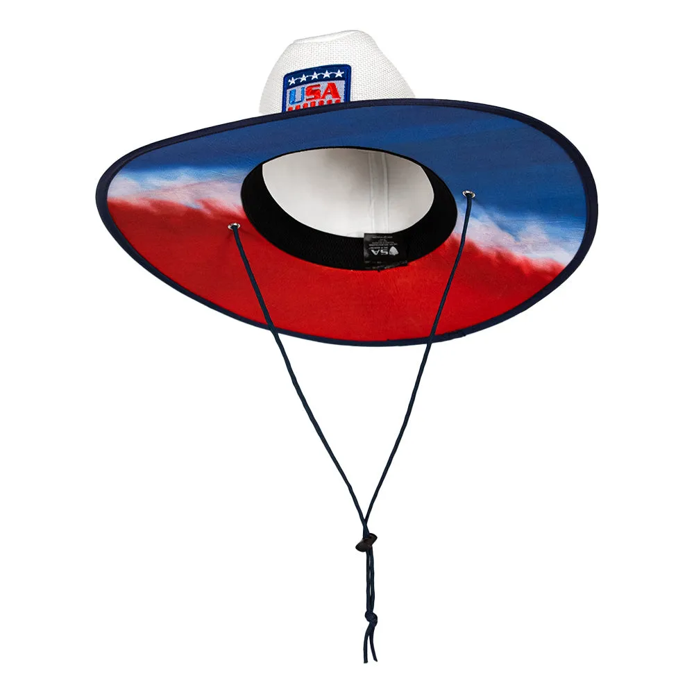 Keys Straw Hat | Defenders | White