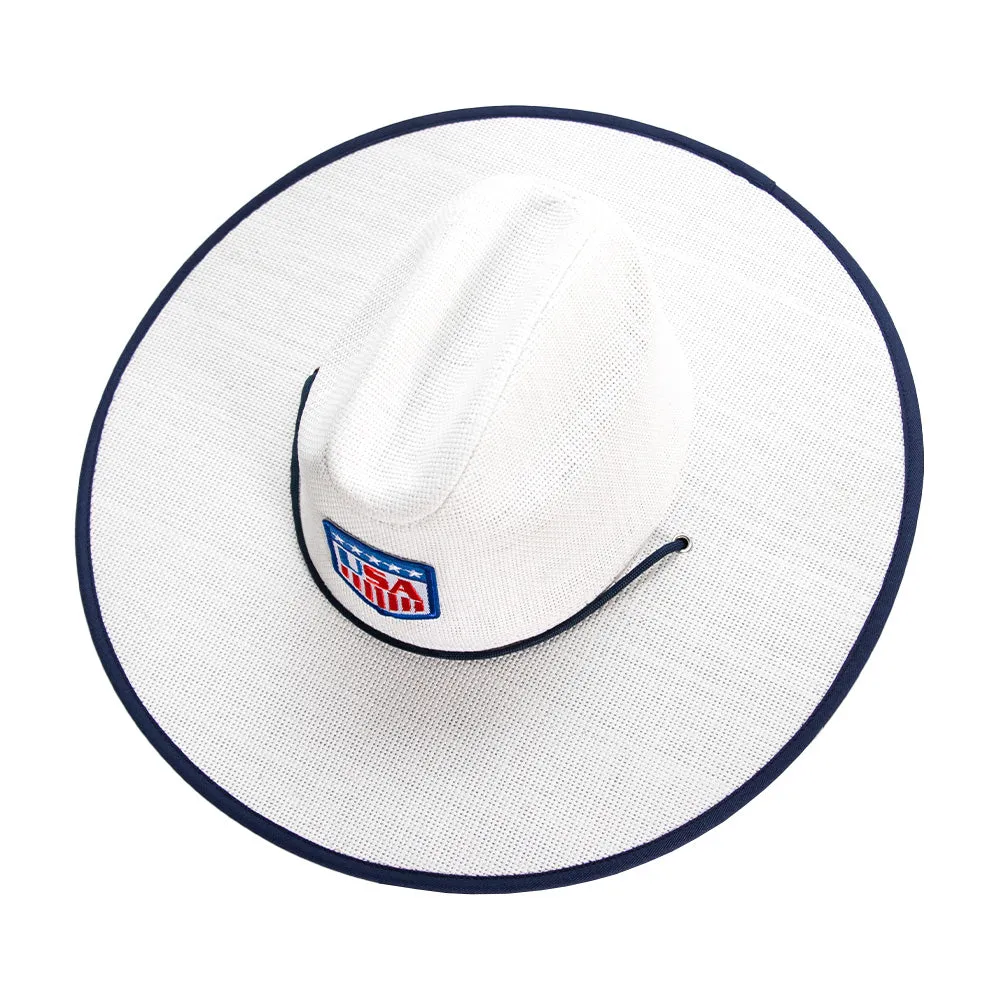 Keys Straw Hat | Defenders | White