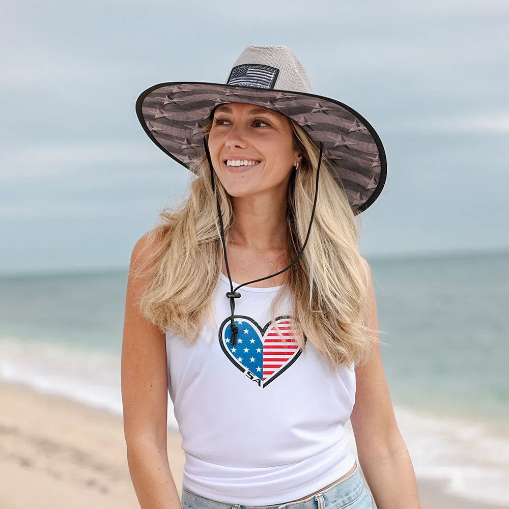 Keys Straw Hat | Homeland | Grey