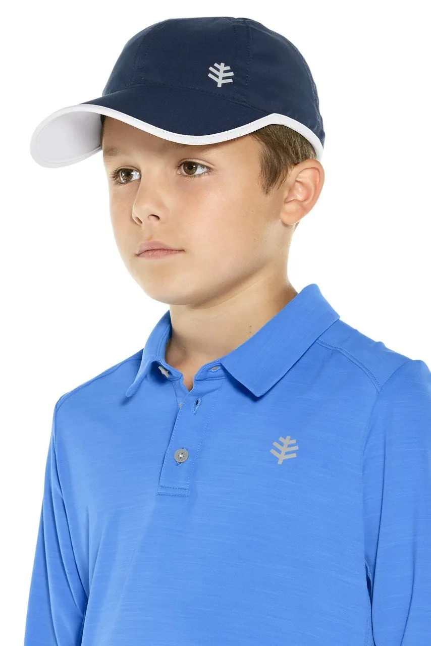 Kid's Lenny Sport Cap | Black/White