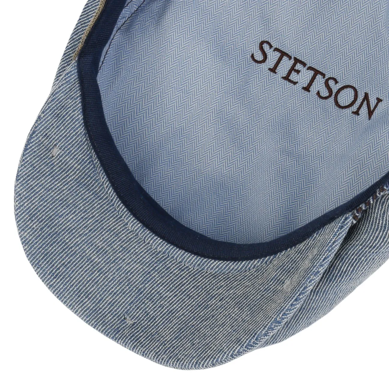 Laughlin Driver Patchwork Flat Cap by Stetson