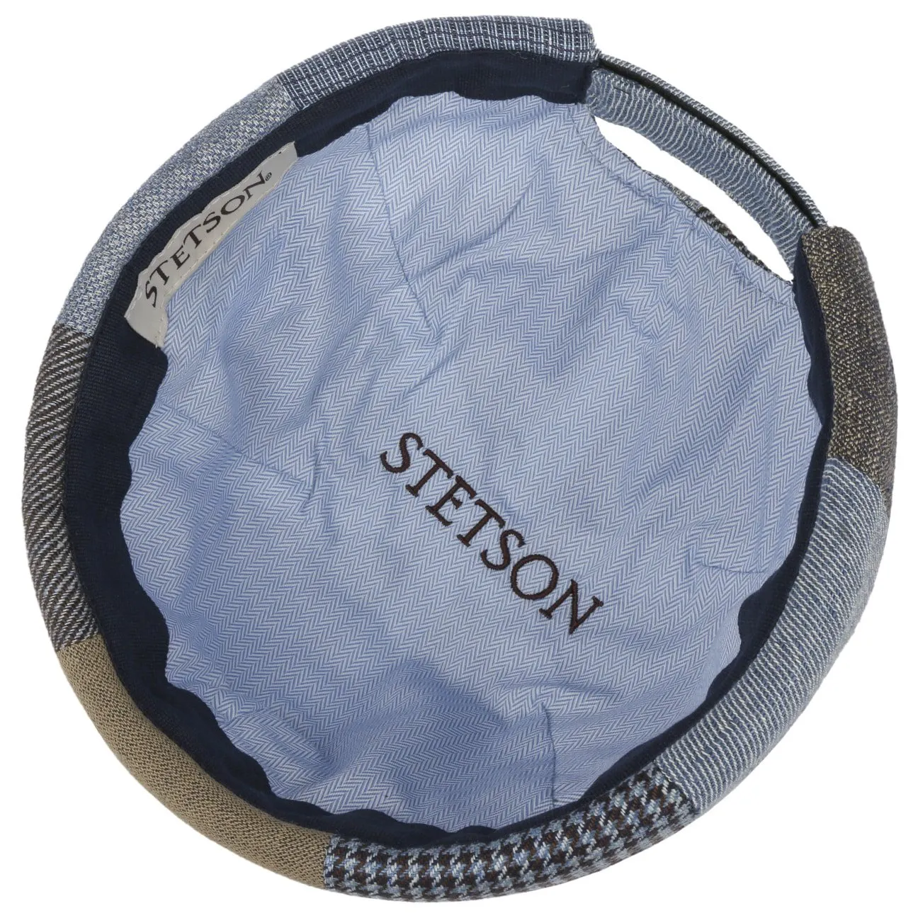 Laughlin Patchwork Docker Hat by Stetson