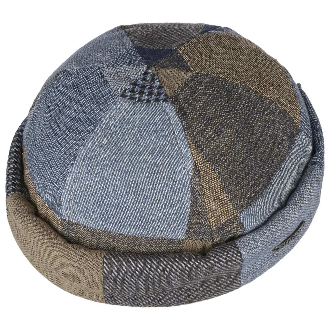 Laughlin Patchwork Docker Hat by Stetson