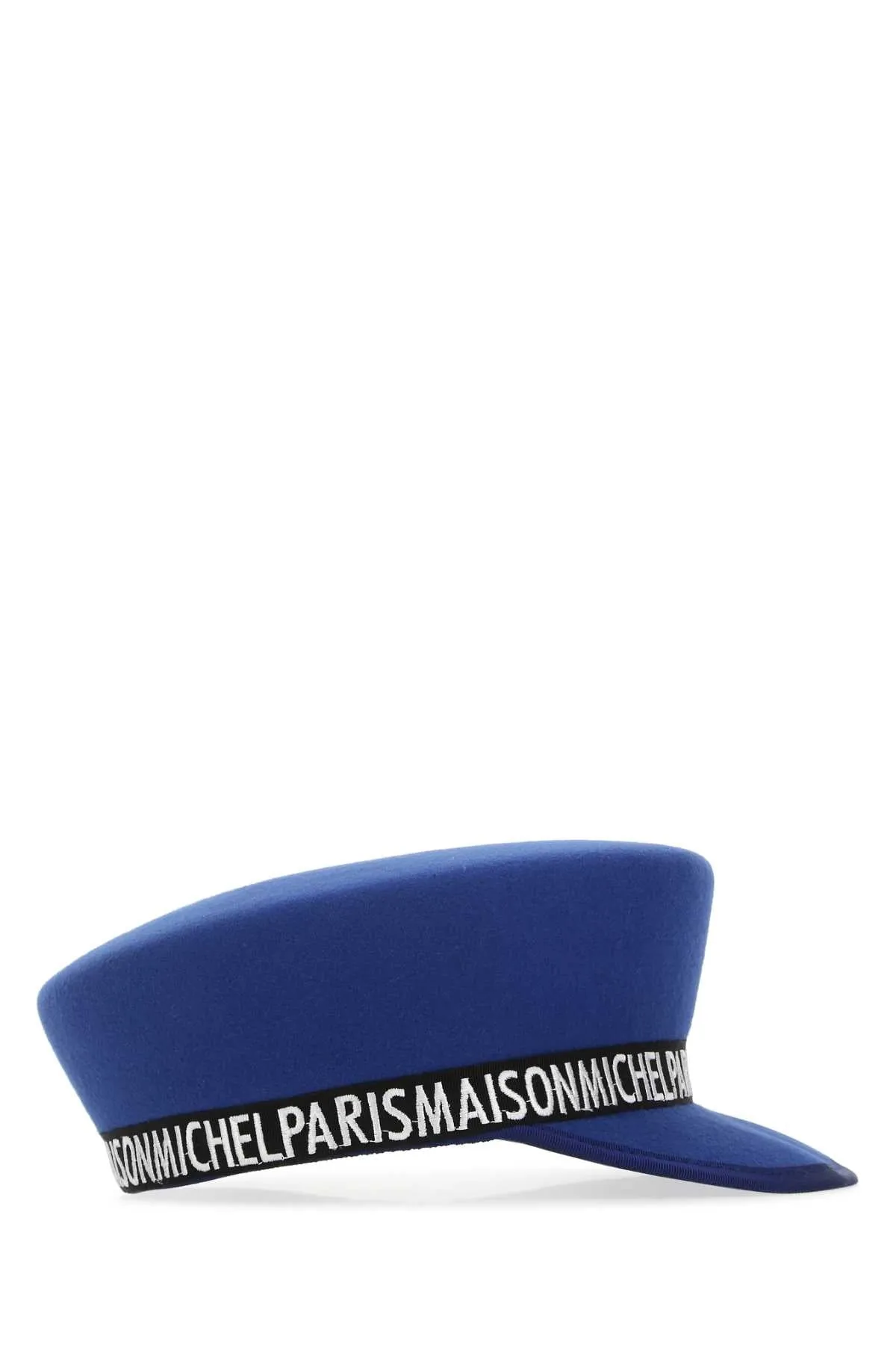 Maison Michel Abby Logo Embroidered Hat
