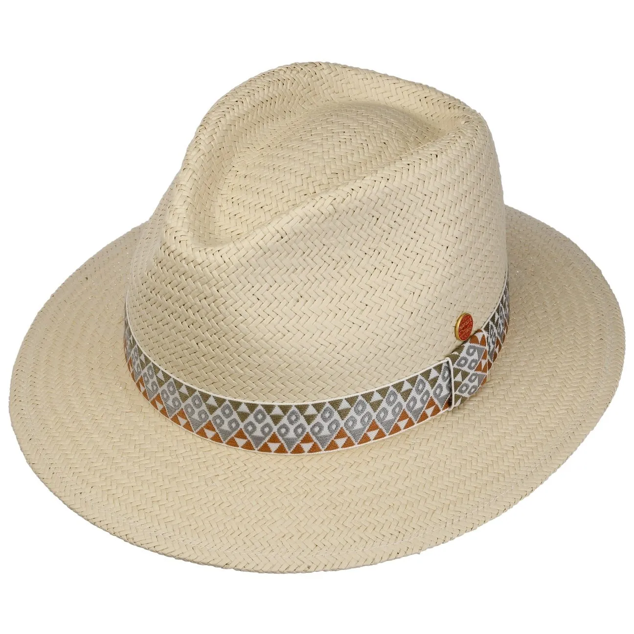 Mathis Colour Band Straw Hat by Mayser
