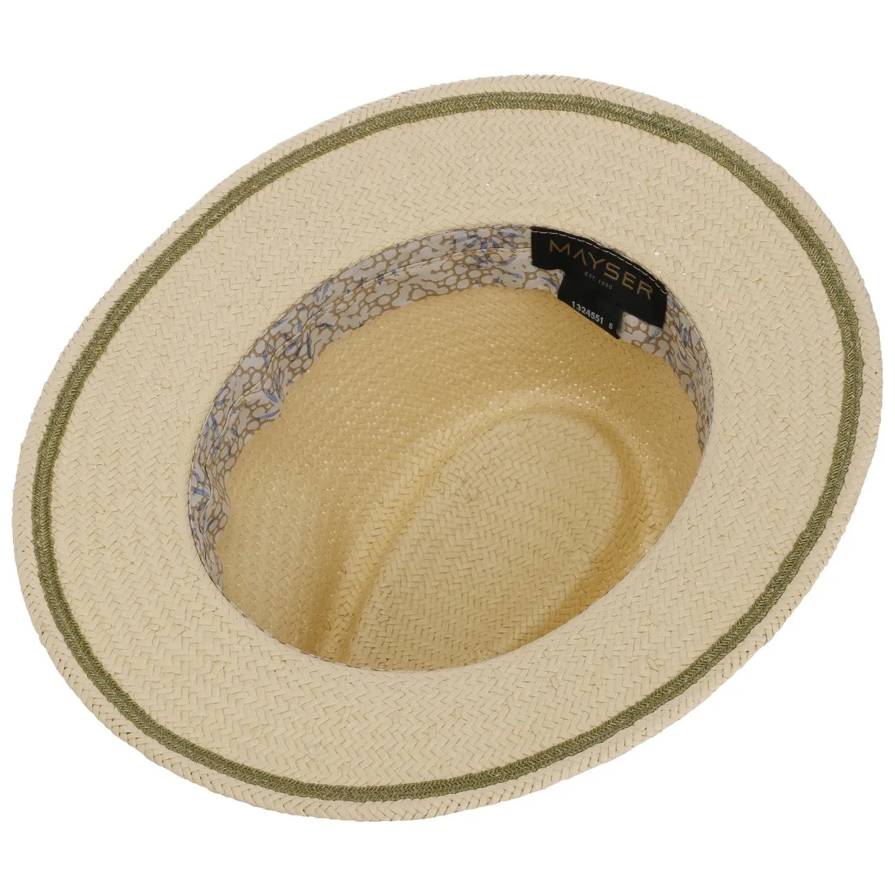 Mathis Colour Band Straw Hat by Mayser
