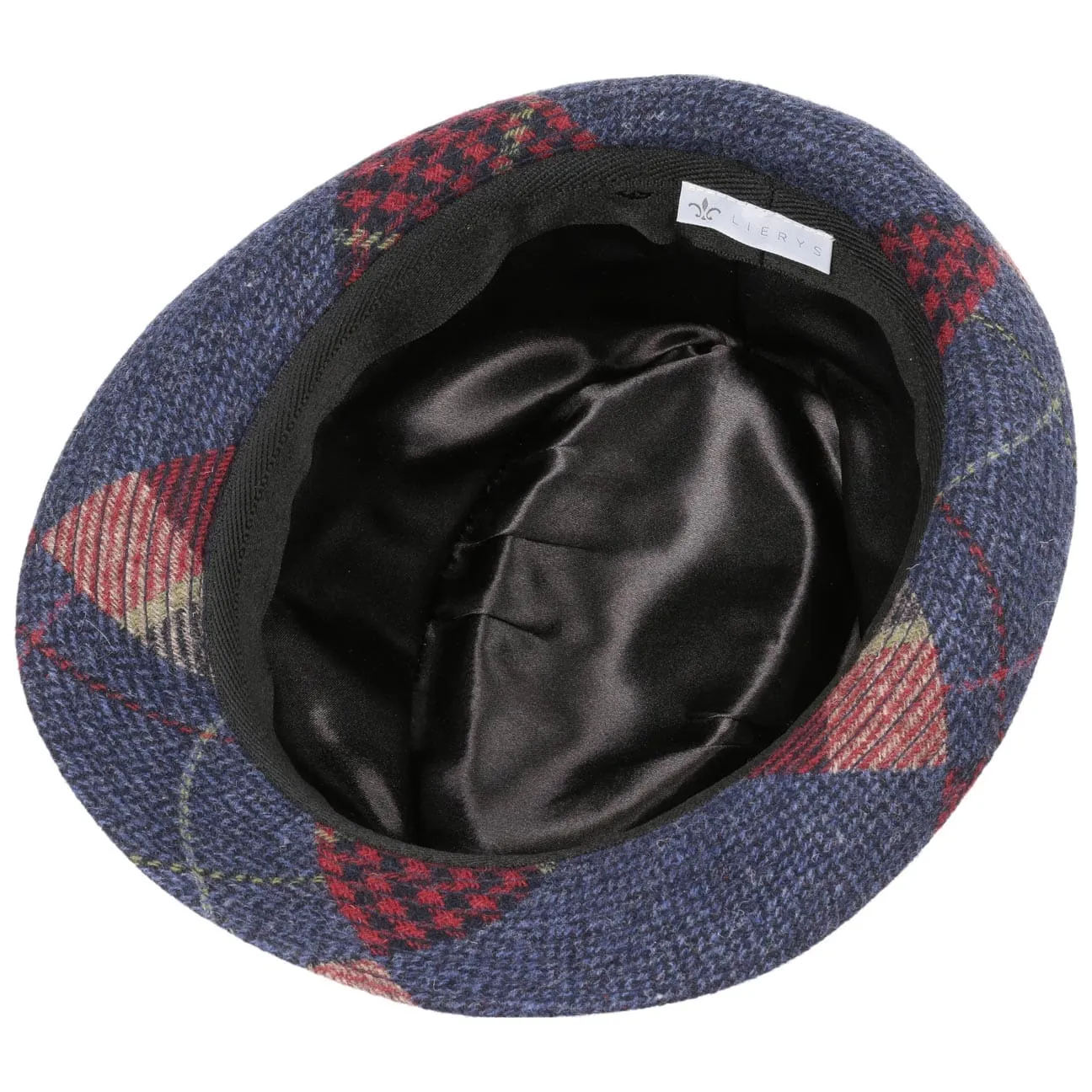 Merino Patchwork Trilby Hat by Lierys