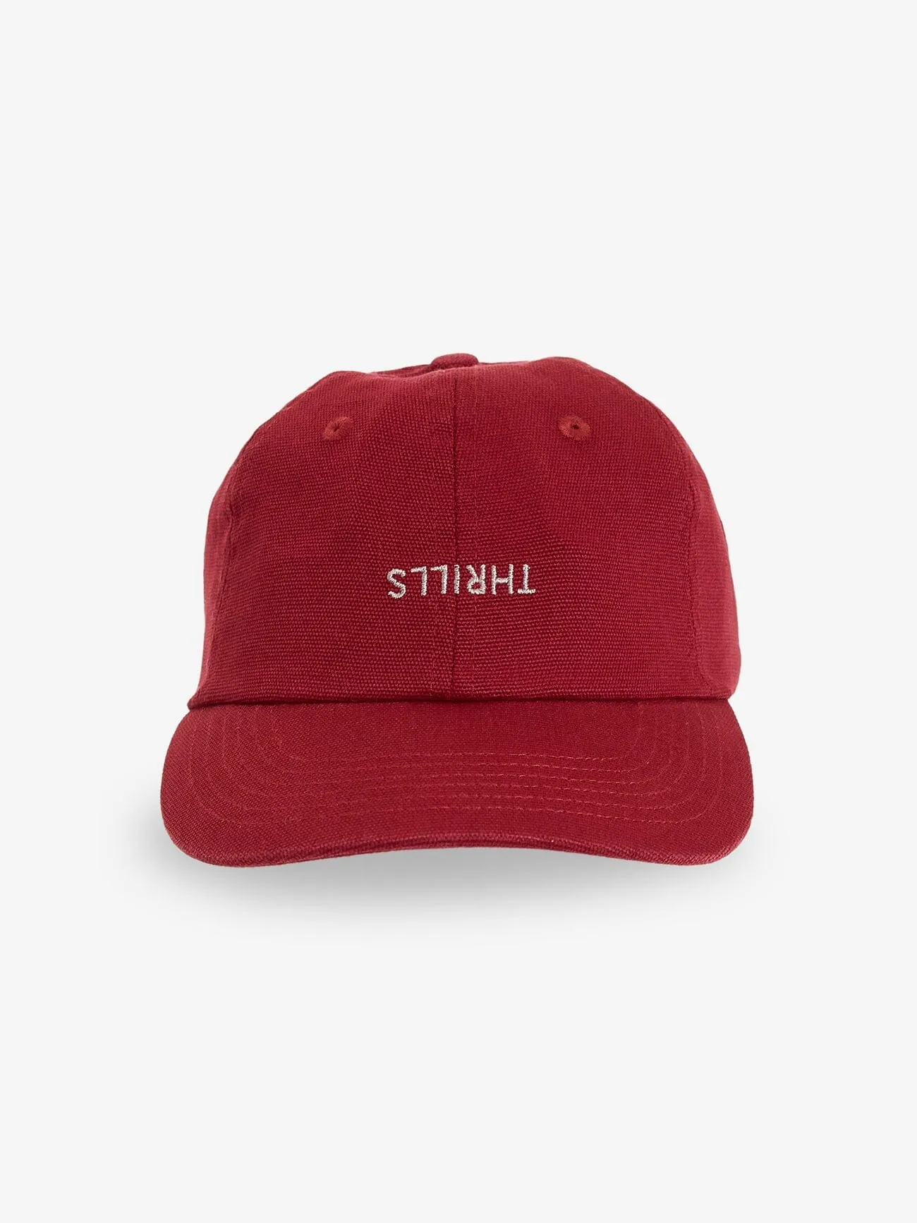Minimal Thrills 6 Panel Cap - Cabernet