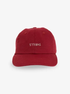 Minimal Thrills 6 Panel Cap - Cabernet