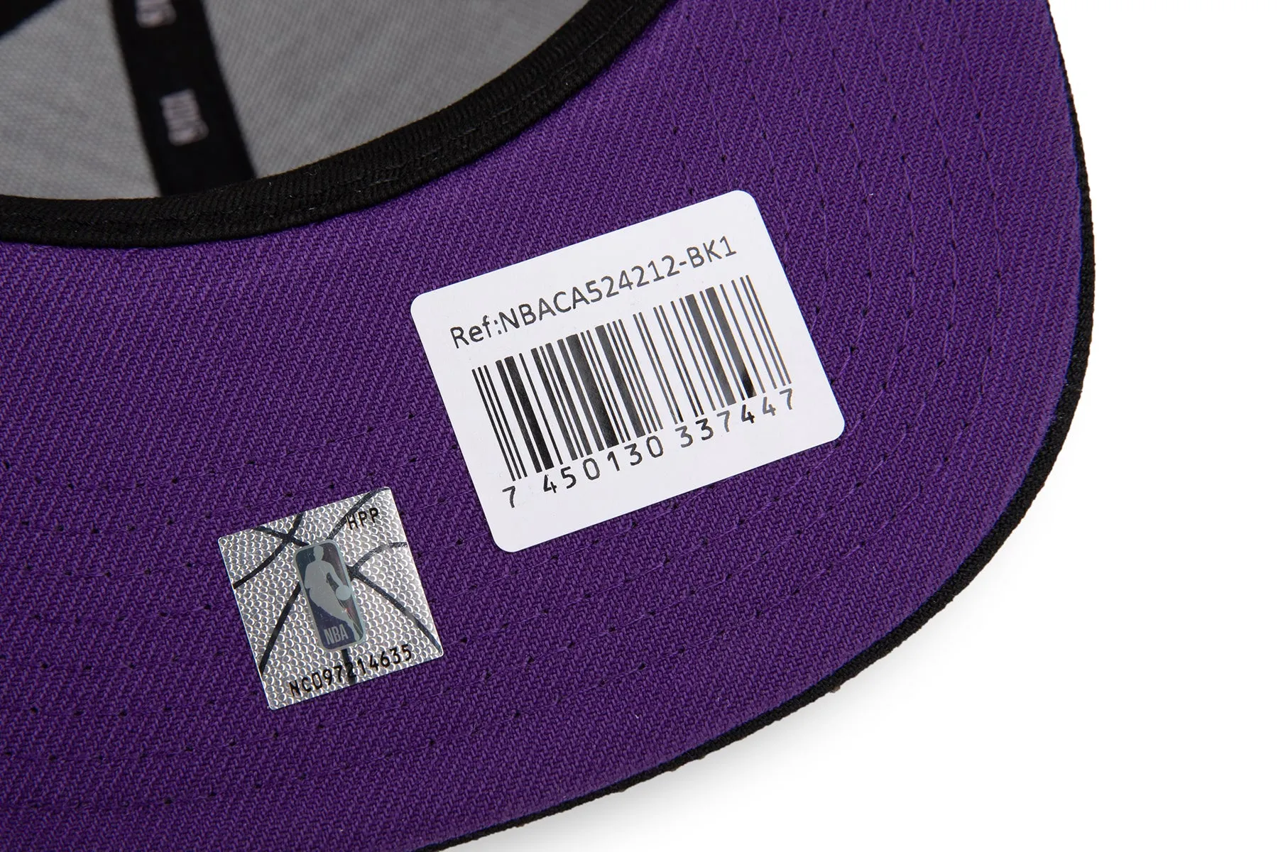NBA Embroidered Flat Cap - Los Angeles Lakers