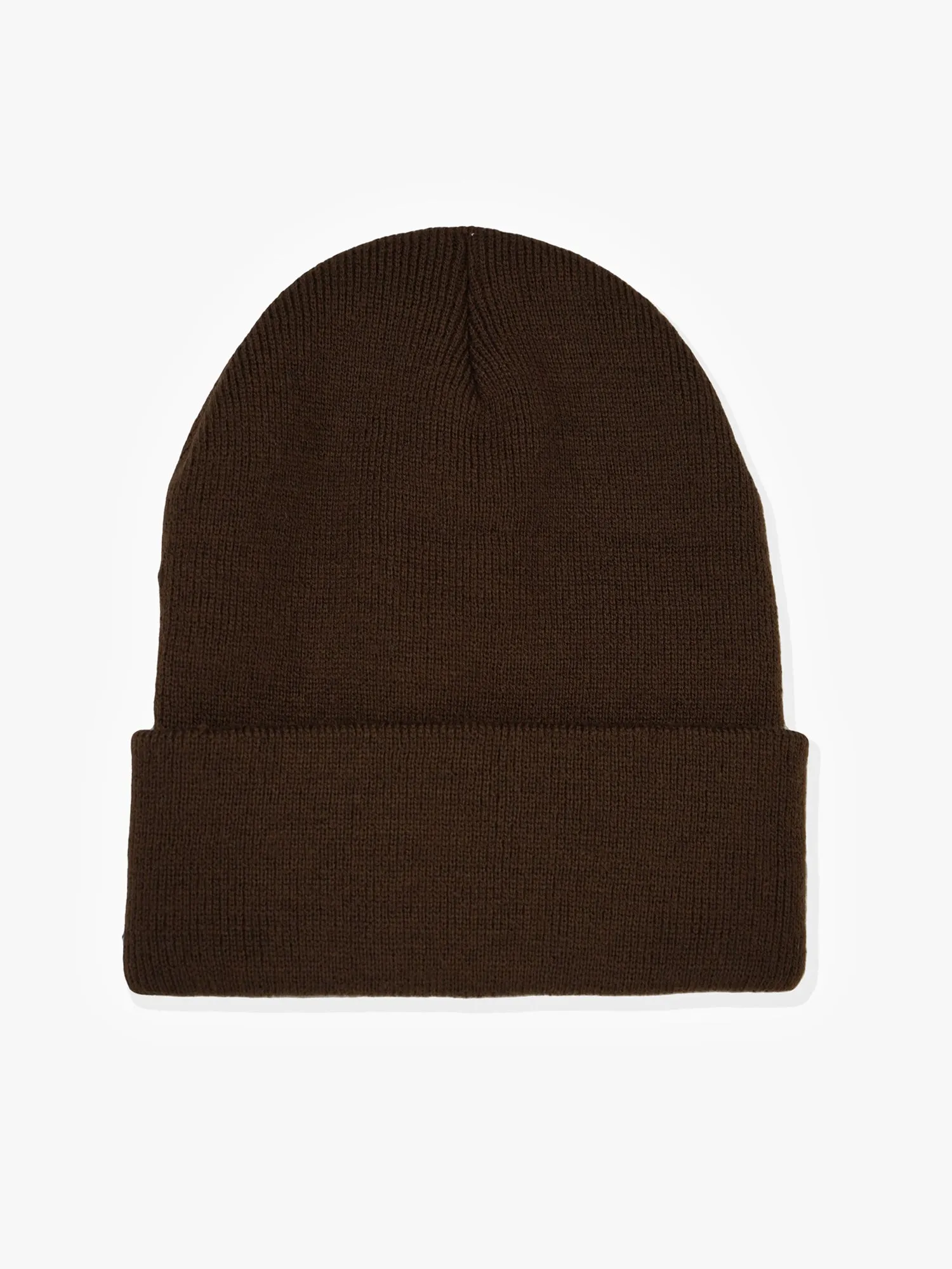 Neon Cookie Logo Beanie in Brown