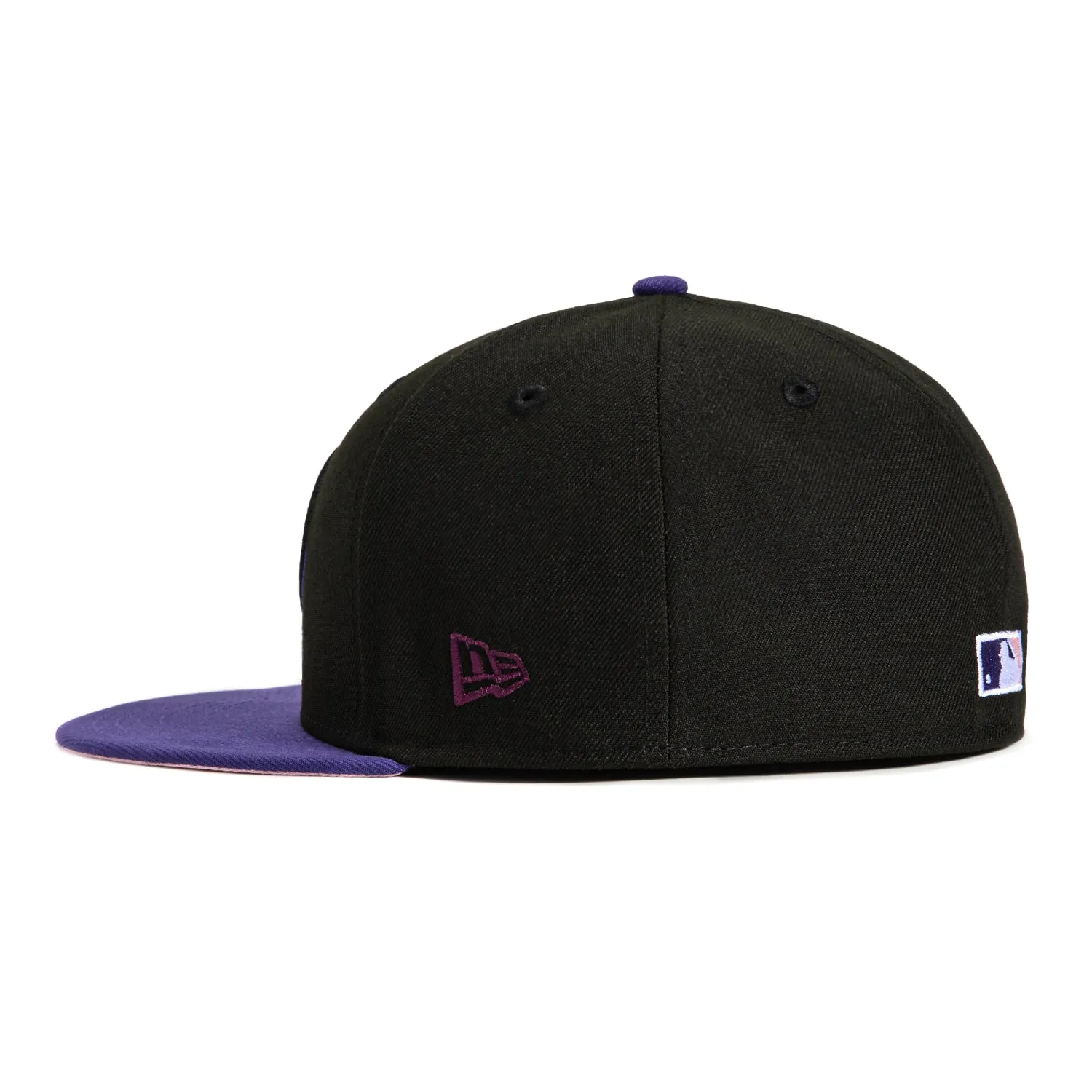 New Era 59Fifty Arizona Diamondbacks Inaugural Patch Pink UV D Hat - Black. Purple
