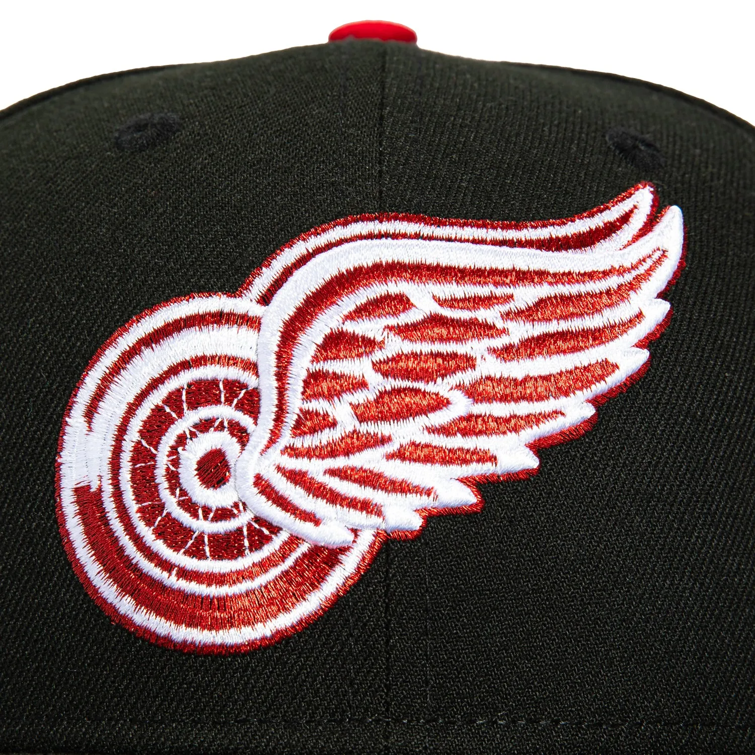 New Era 59Fifty Detroit Red Wings Team UV Hat - Black