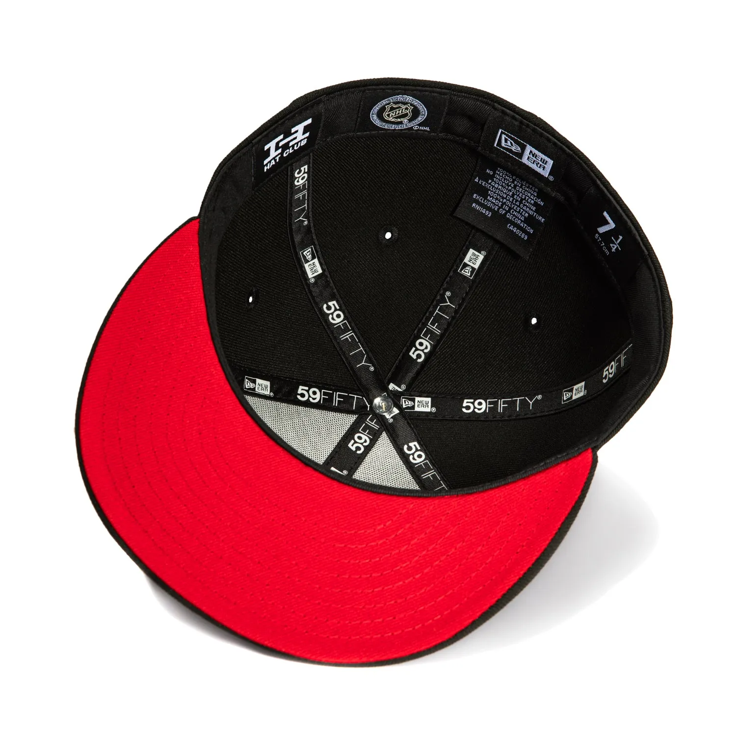 New Era 59Fifty Detroit Red Wings Team UV Hat - Black