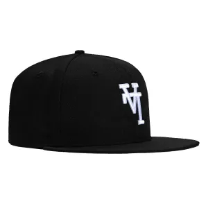 New Era 59Fifty Los Angeles Dodgers Upside Down Green UV Hat - Black. White