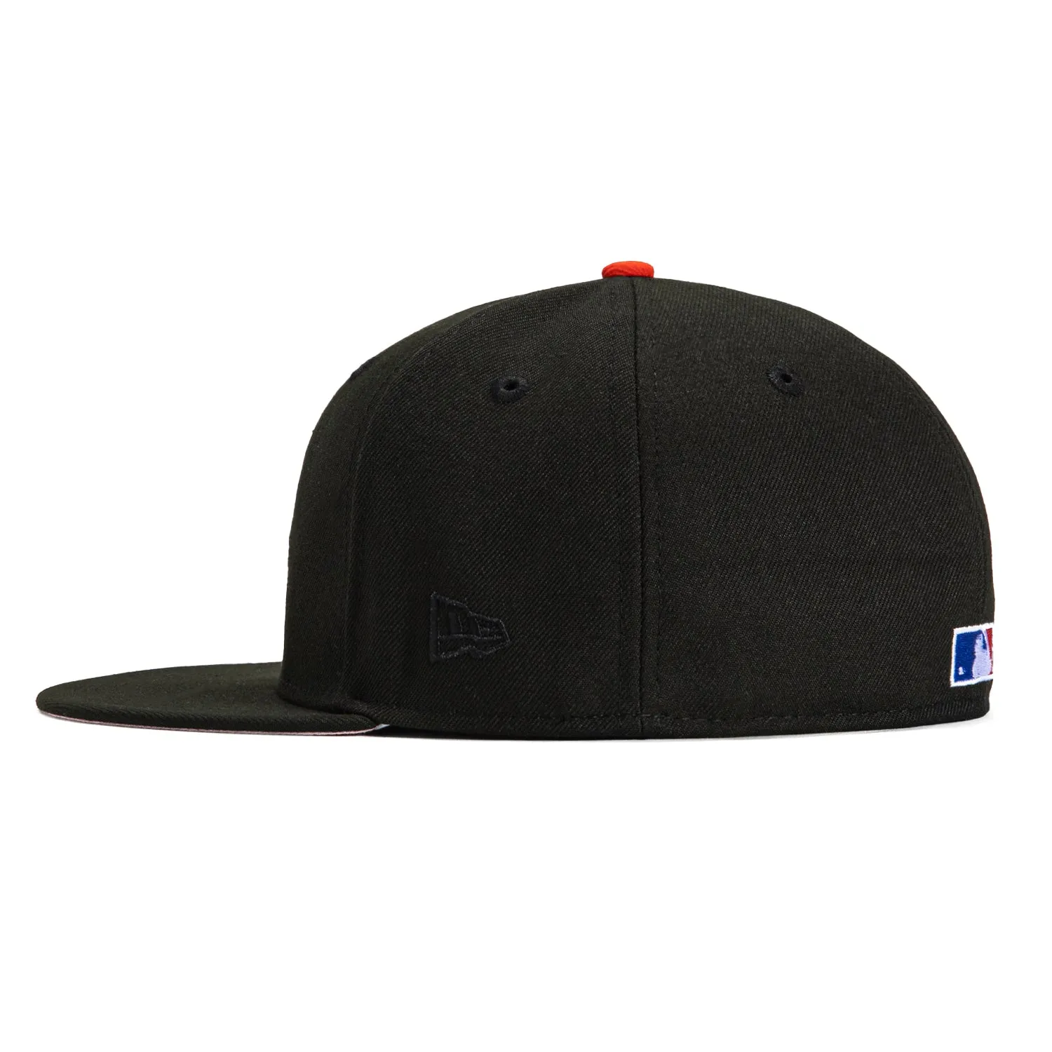 New Era 59Fifty San Francisco Giants 2010 World Series Patch Pink UV Hat -  Black