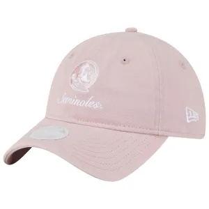 New Era 920 Women's Seminole Logo/Seminoles Adjustable Hat - Pink
