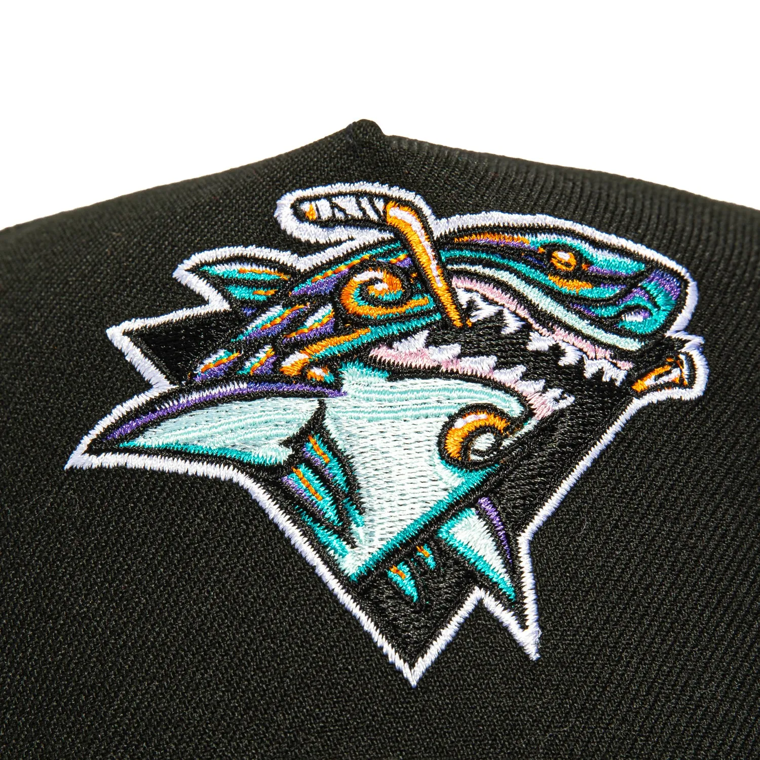 New Era 9Forty A-Frame San Jose Sharks Snapback Serape UV Tiburones Hat - Black