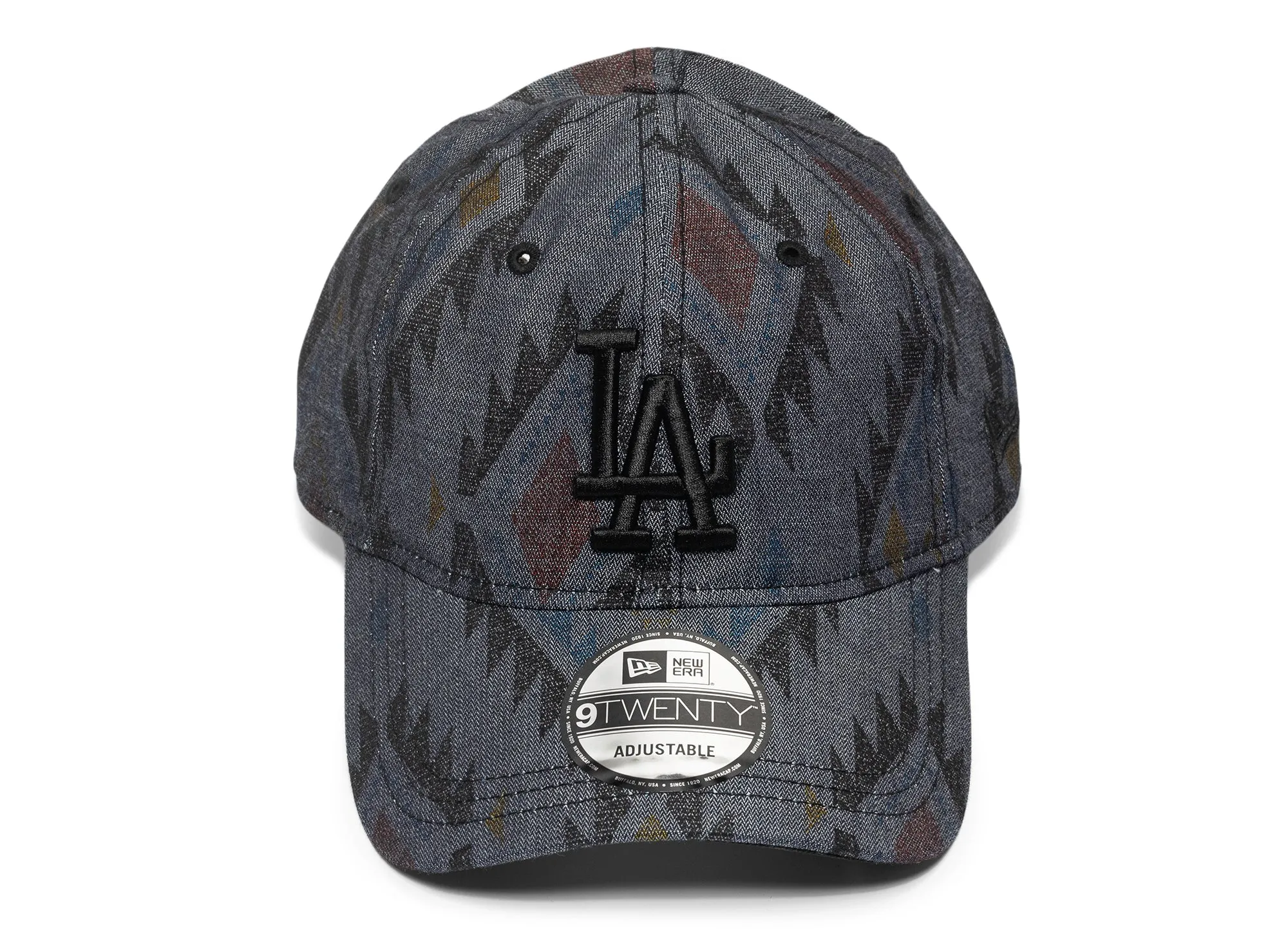 New Era Aztec Pattern 920 Los Angeles Dodgers Strapback Hat xld