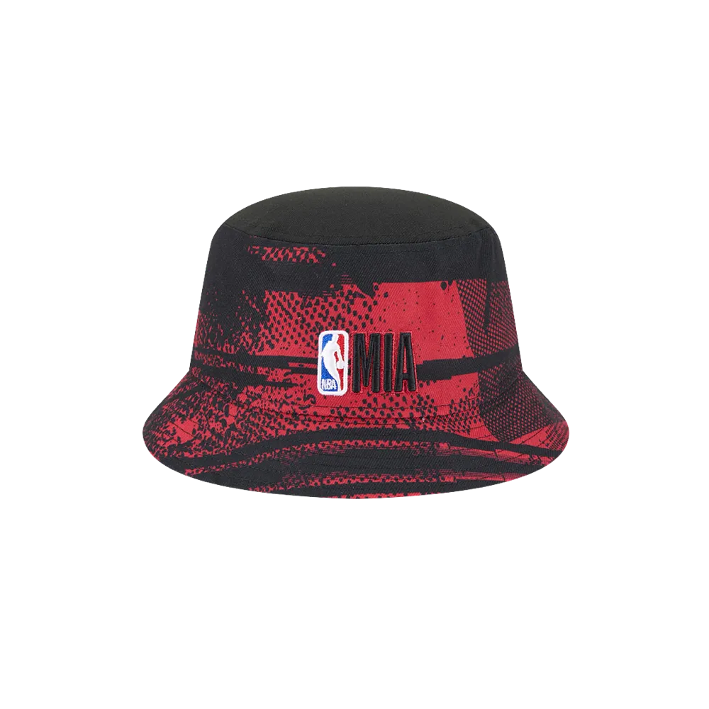 New Era Miami HEAT 2024 Tipoff Bucket Hat