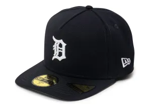New Era Script Safety Pin Detroit Tigers Fitted Hat xld