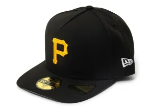 New Era Script Safety Pin Pittsburg Pirates Fitted Hat xld