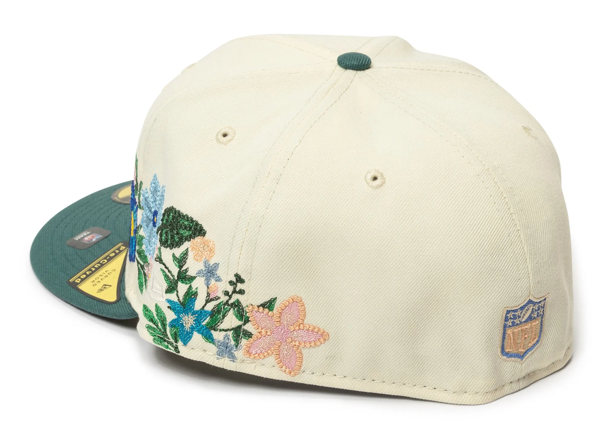 New Era Tonal Florals Philadelphia Eagles Fitted Hat xld