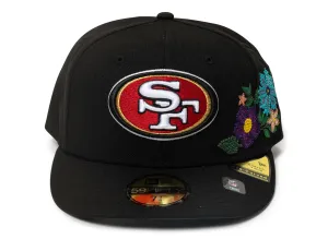 New Era Tonal Florals San Francisco 49ers Fitted Hat v2 xld
