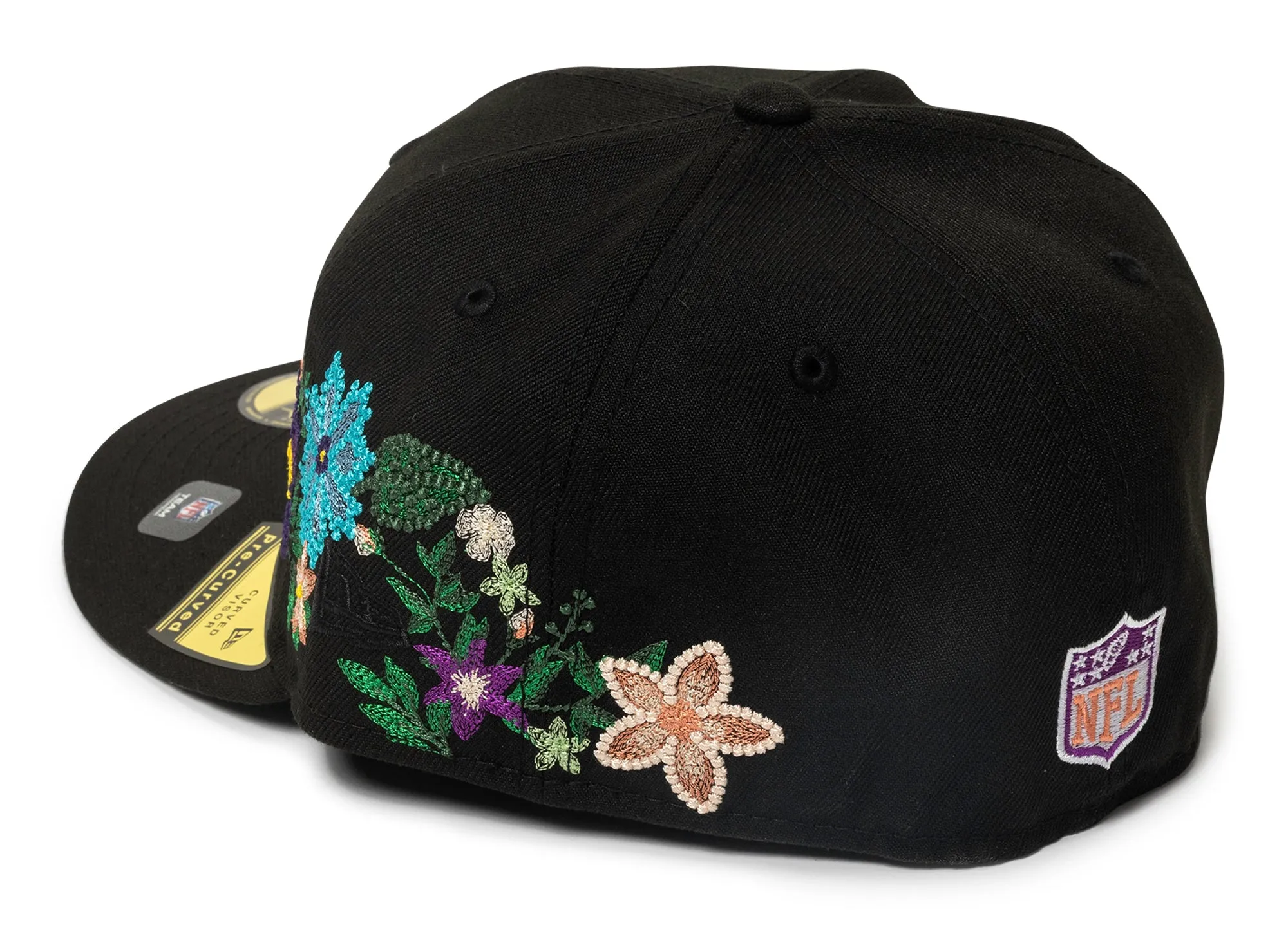 New Era Tonal Florals San Francisco 49ers Fitted Hat v2 xld