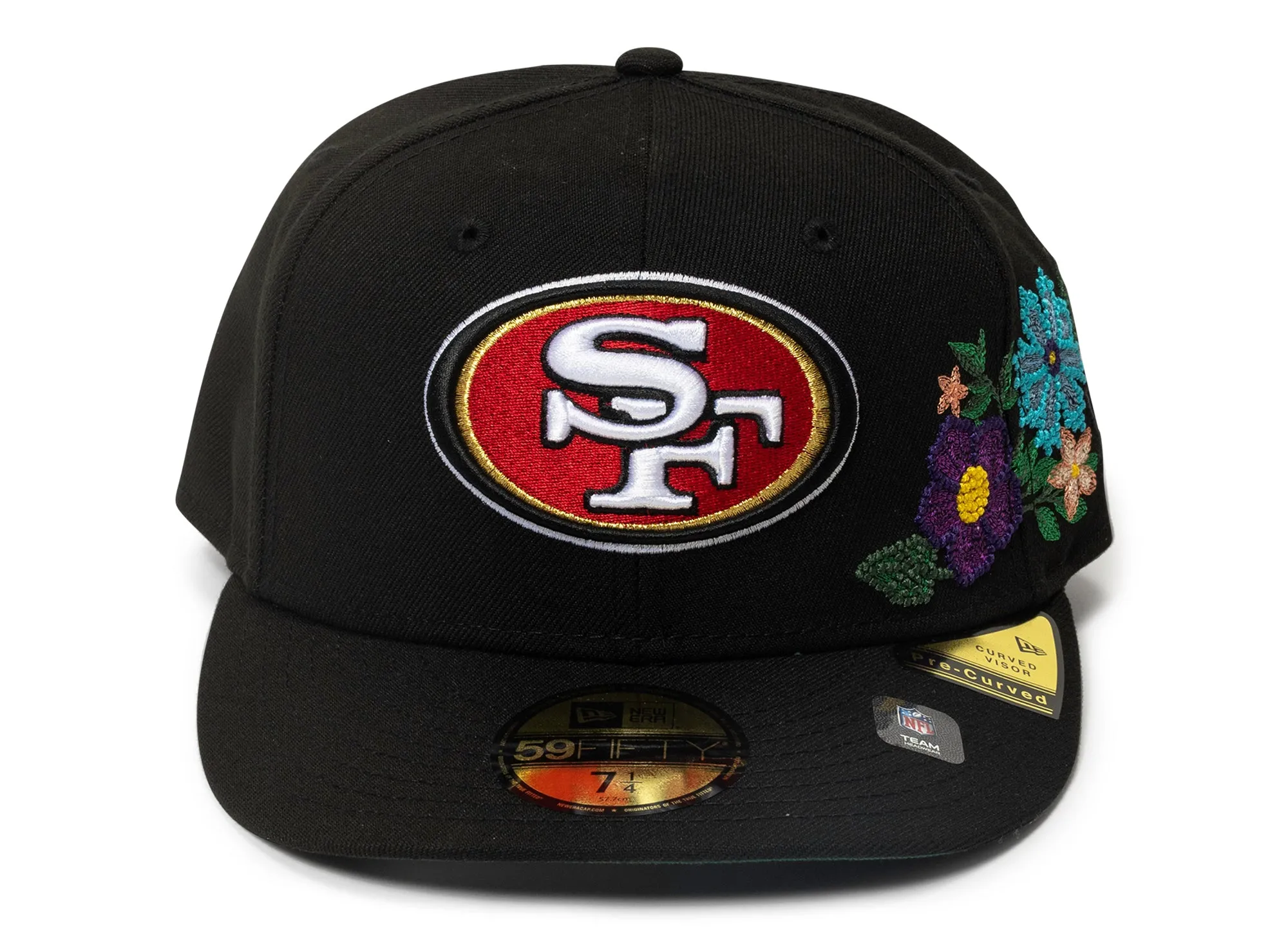 New Era Tonal Florals San Francisco 49ers Fitted Hat v2 xld