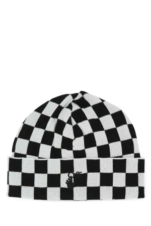Off-White Logo Embroidered Beanie