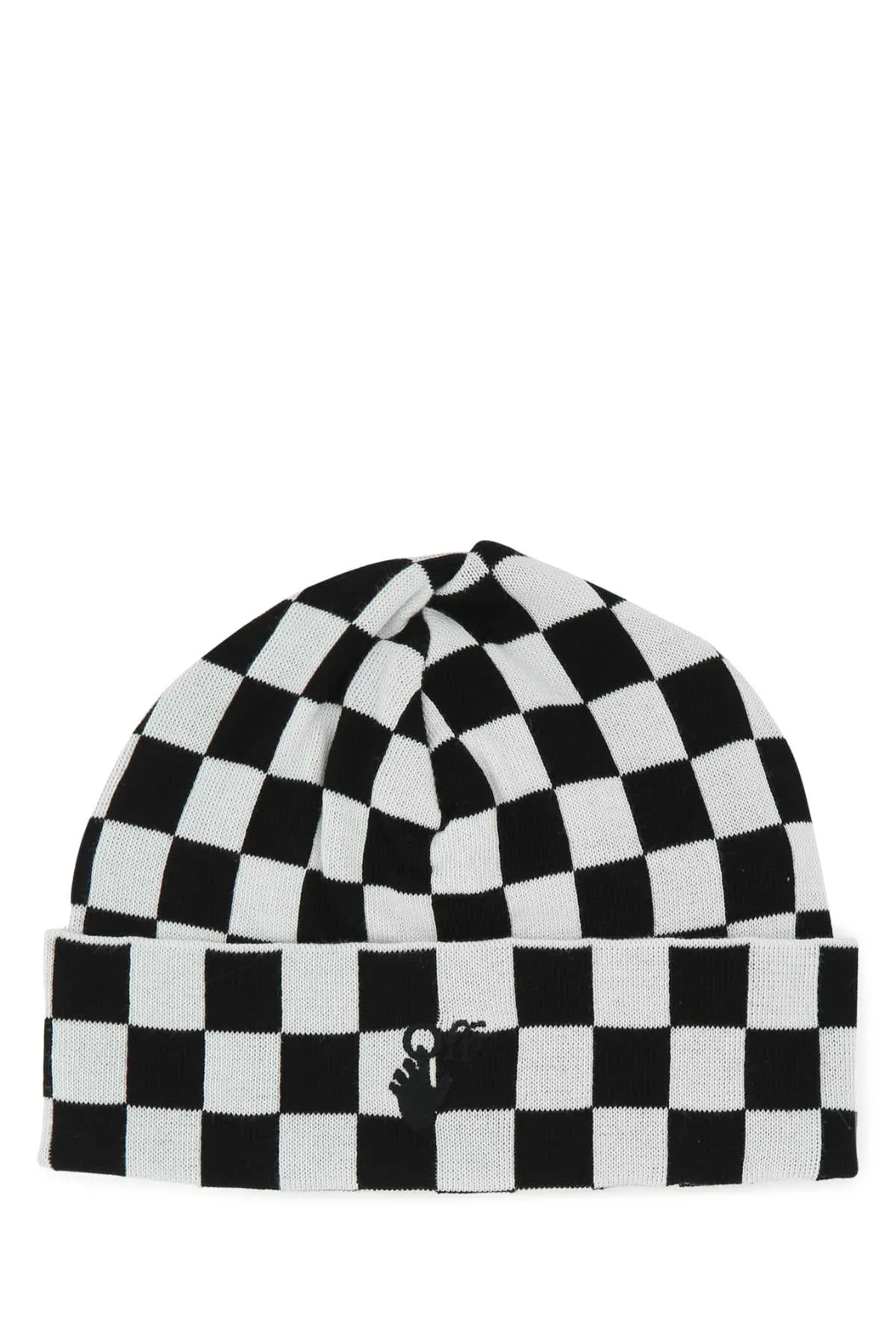 Off-White Logo Embroidered Beanie