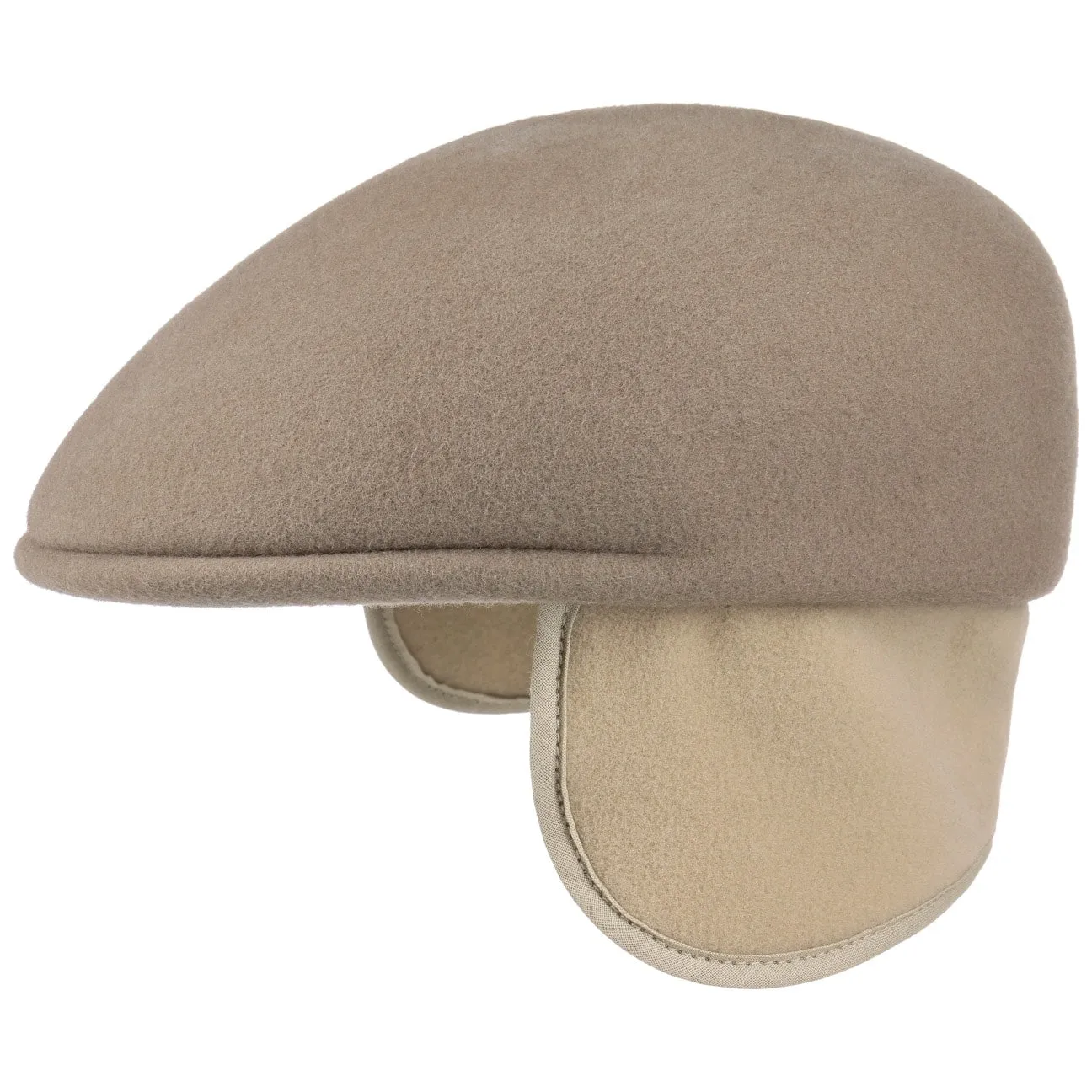 Outdoor Flat Cap with Ear Flaps by Lierys