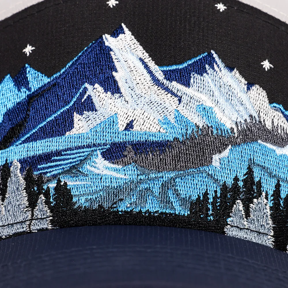 Performance Snapback | Rocky Midnight | Light Grey/Navy