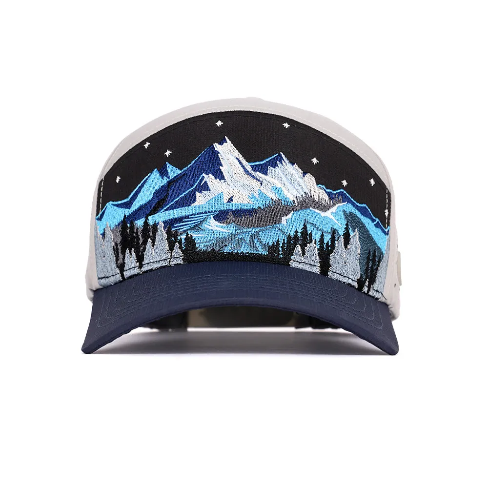 Performance Snapback | Rocky Midnight | Light Grey/Navy