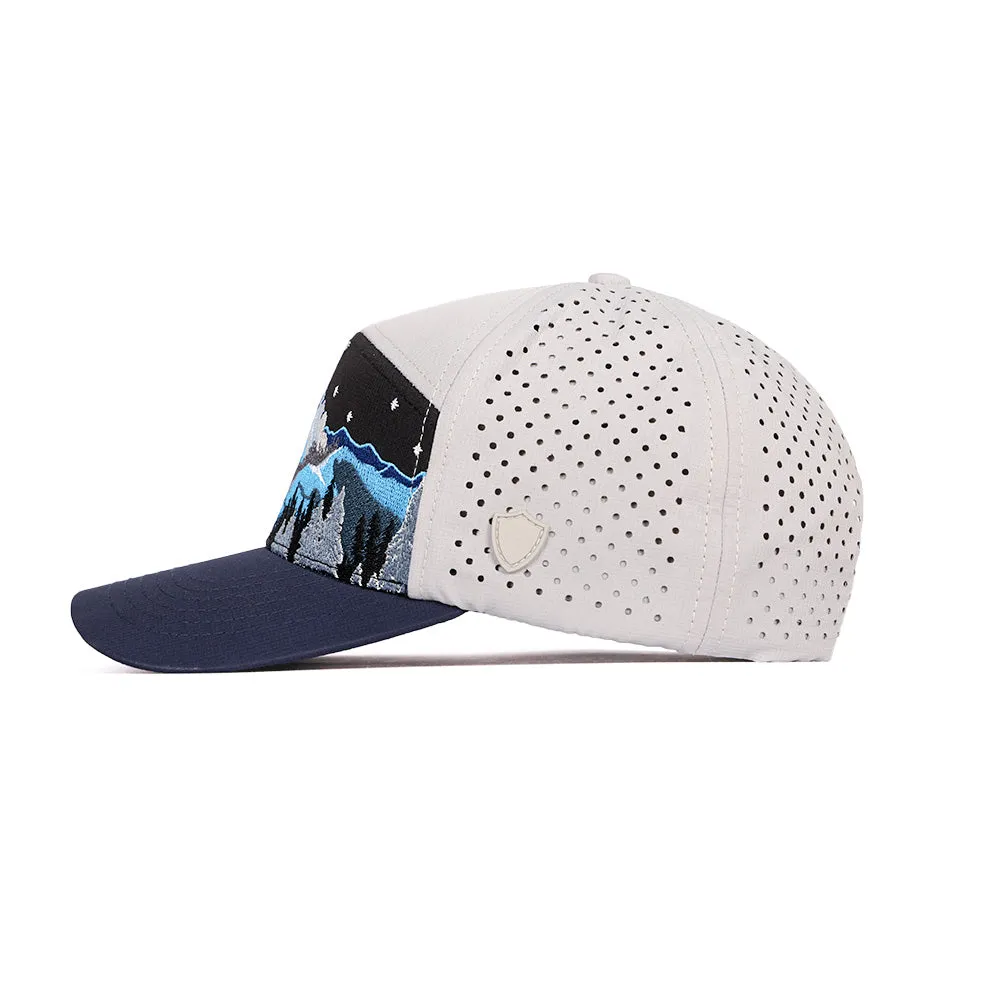 Performance Snapback | Rocky Midnight | Light Grey/Navy