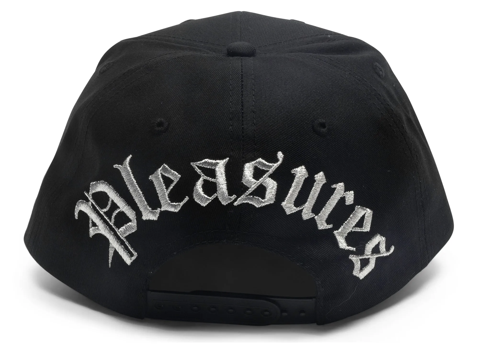 Pleasures Throwback Snapback in Black xld
