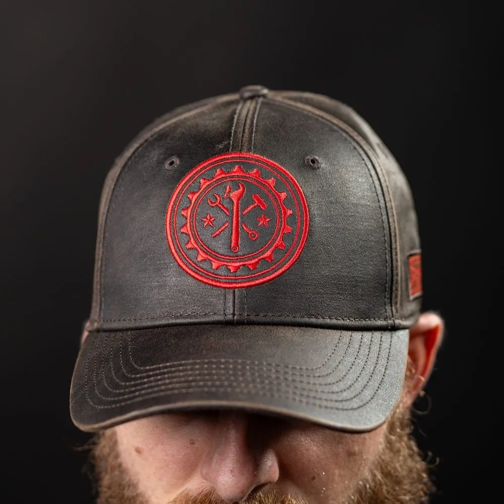 Red Blood Blue Collar® Waxed Hat