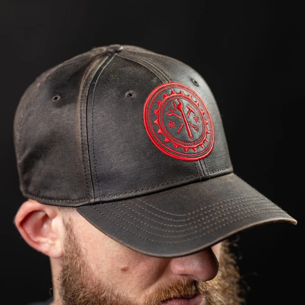 Red Blood Blue Collar® Waxed Hat