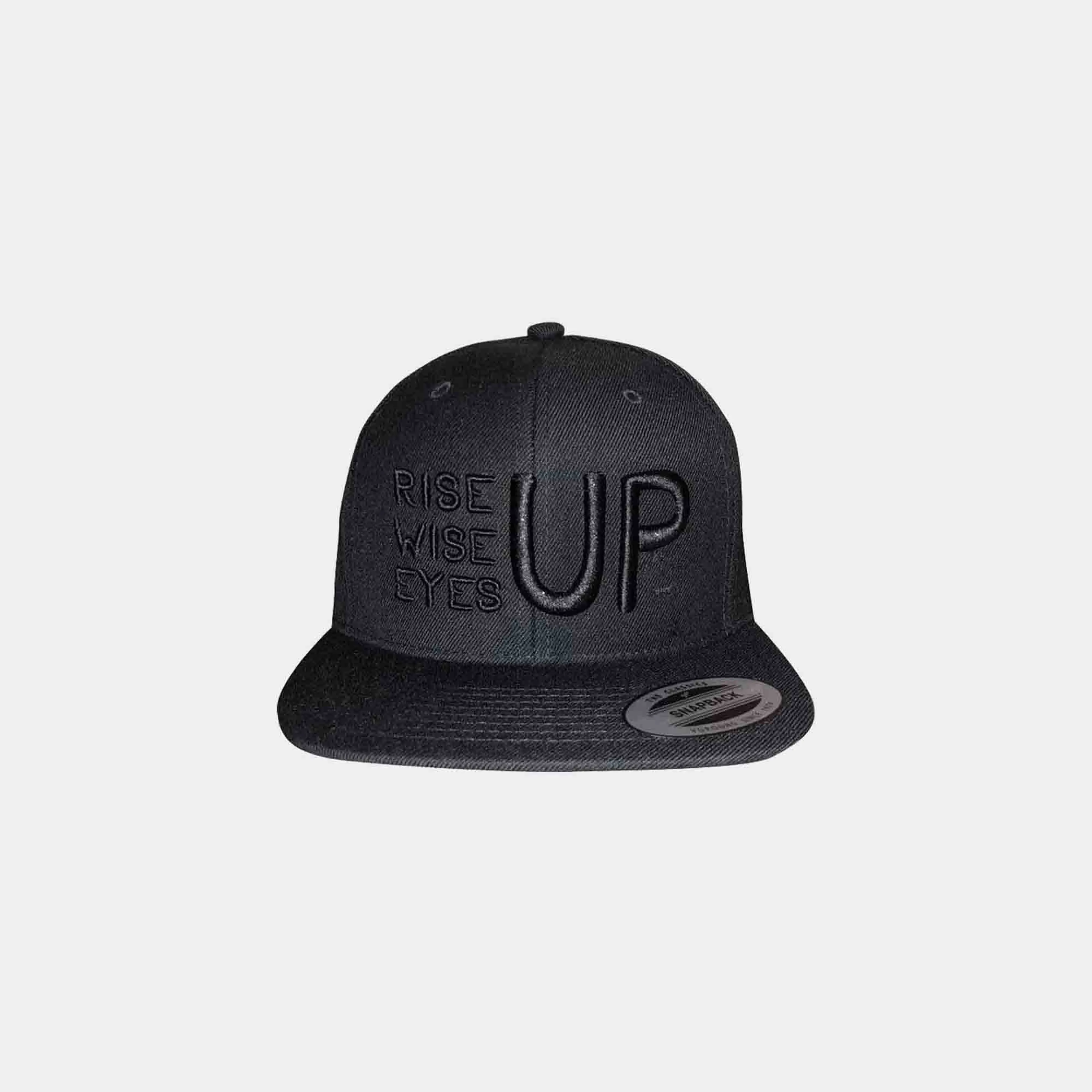 Rise Up. Wise Up. Eyes Up Flats & Caps