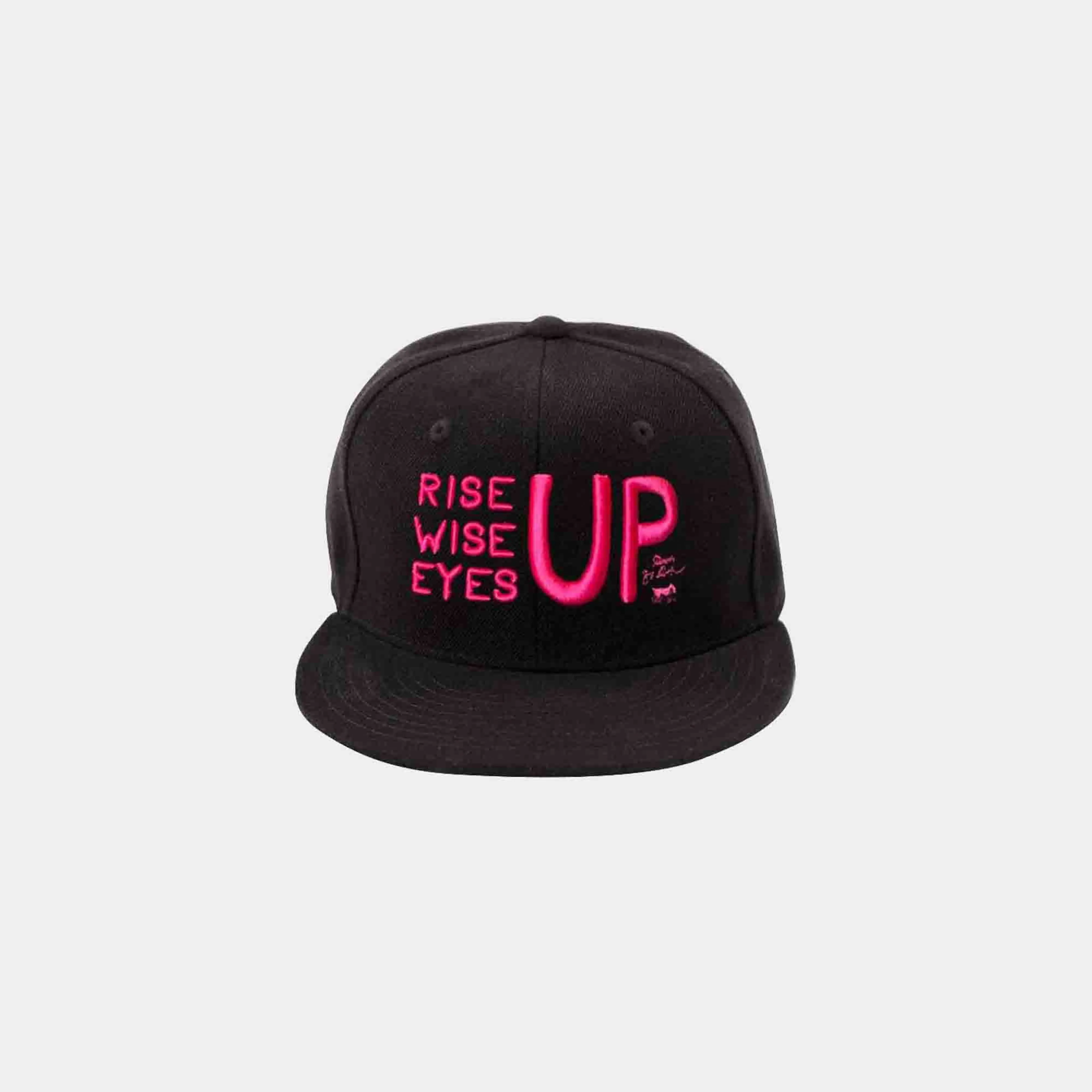 Rise Up. Wise Up. Eyes Up Flats & Caps