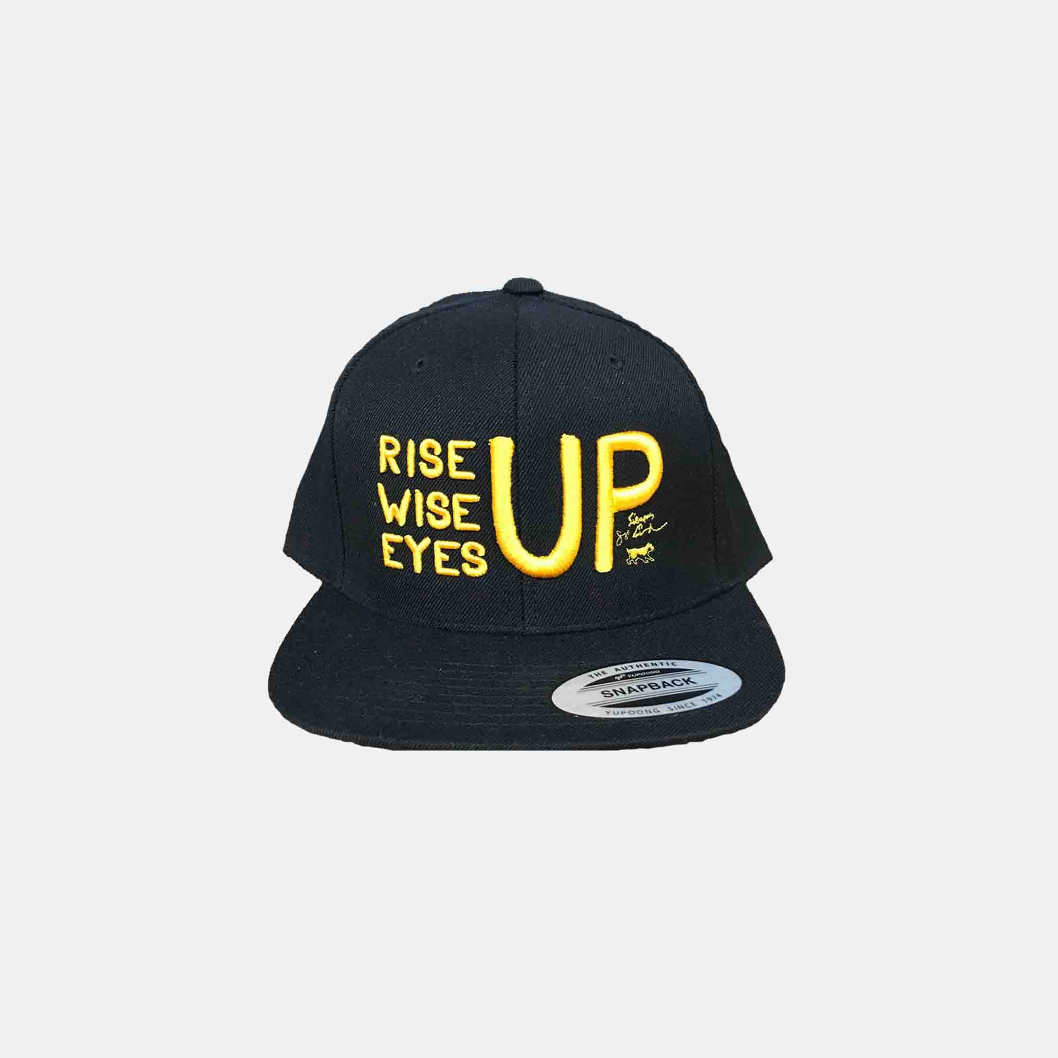 Rise Up. Wise Up. Eyes Up Flats & Caps