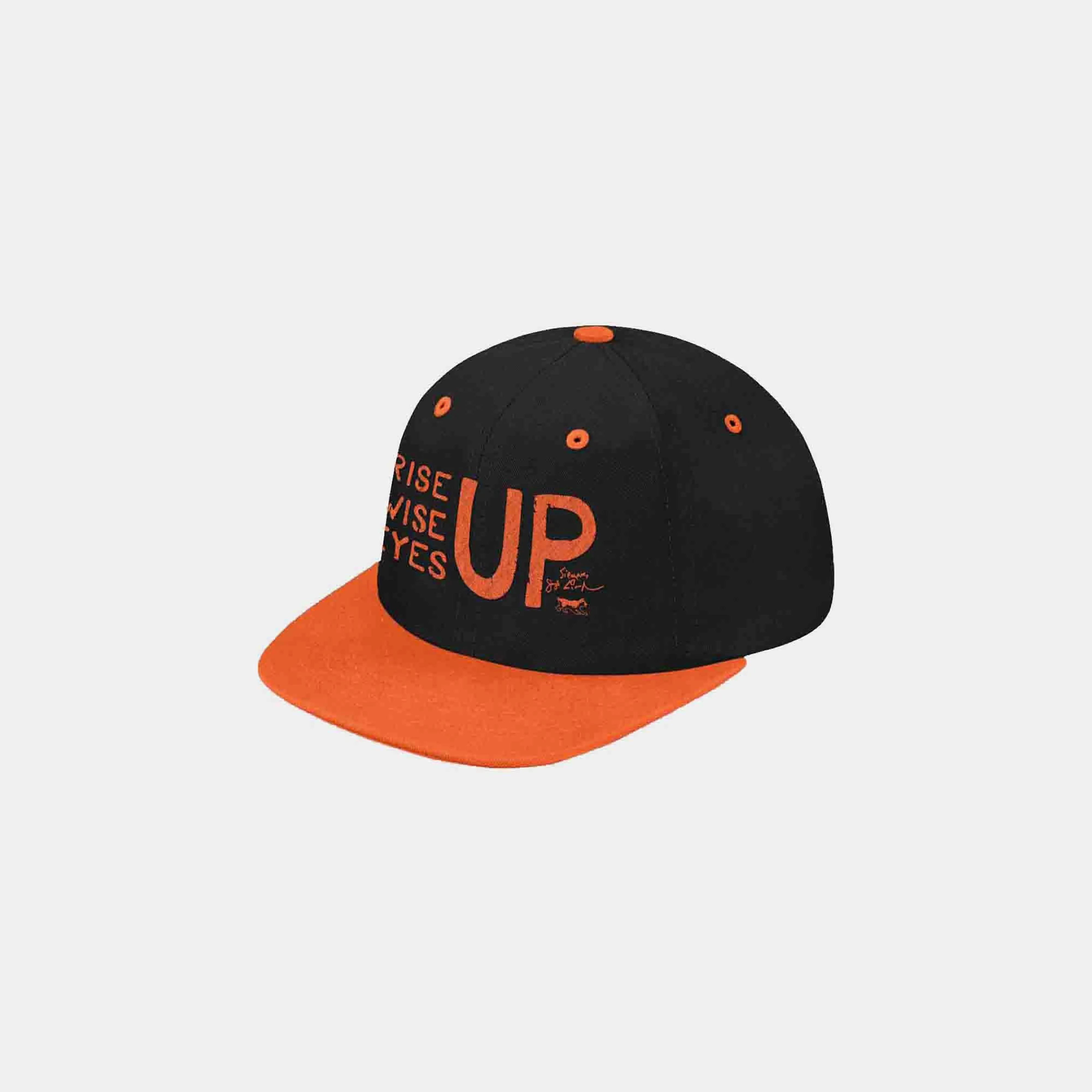 Rise Up. Wise Up. Eyes Up Flats & Caps