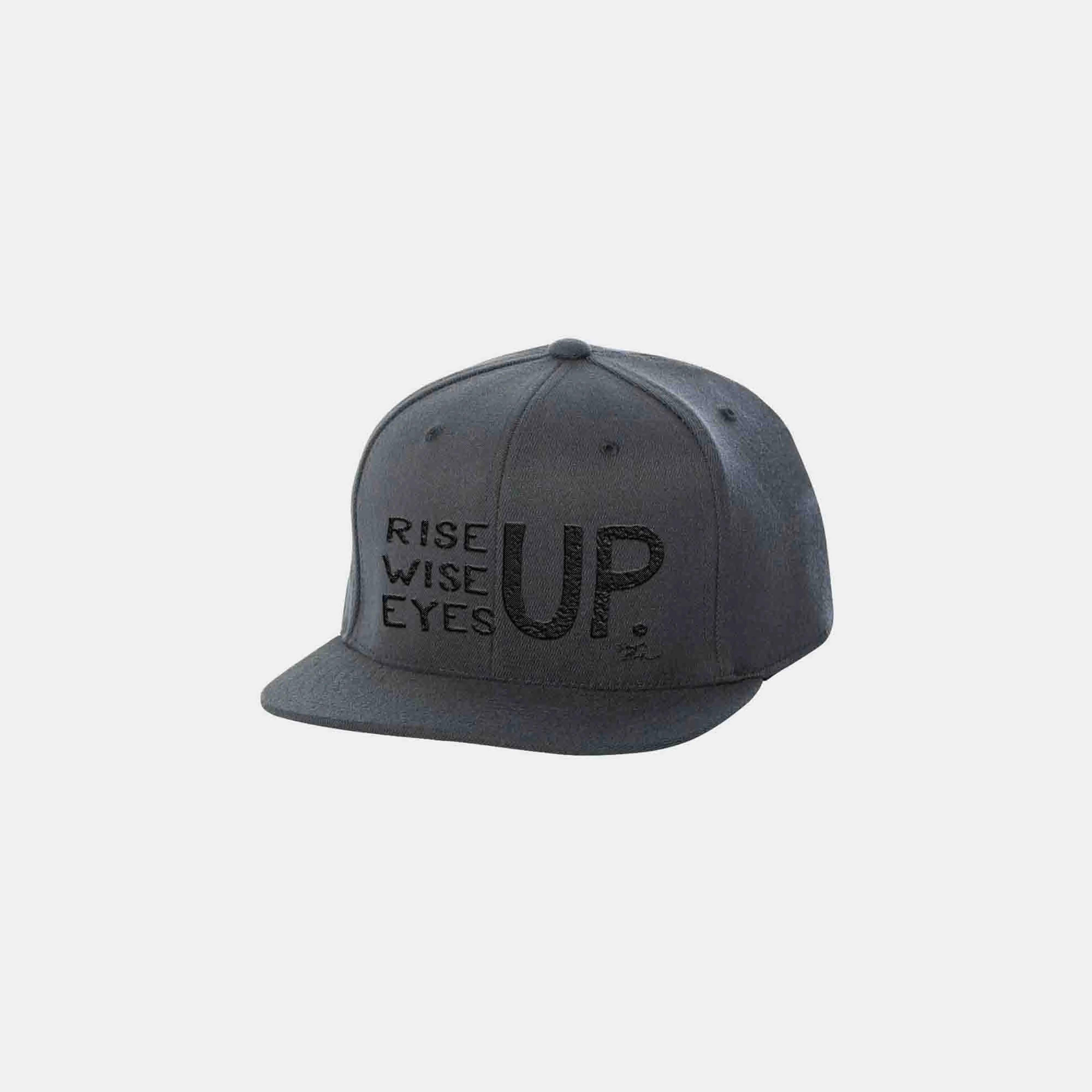 Rise Up. Wise Up. Eyes Up Flats & Caps